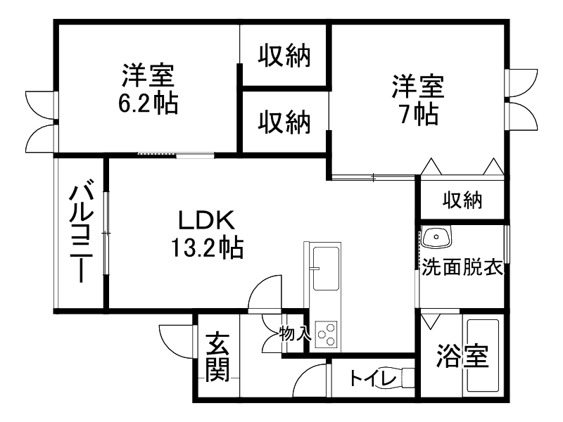 不動産賃貸 間取り