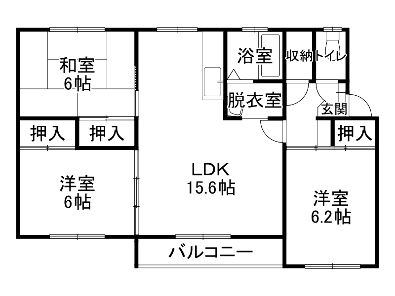 不動産賃貸 間取り