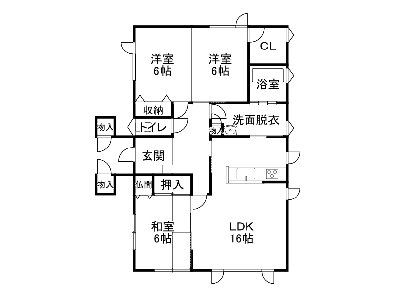不動産賃貸 間取り