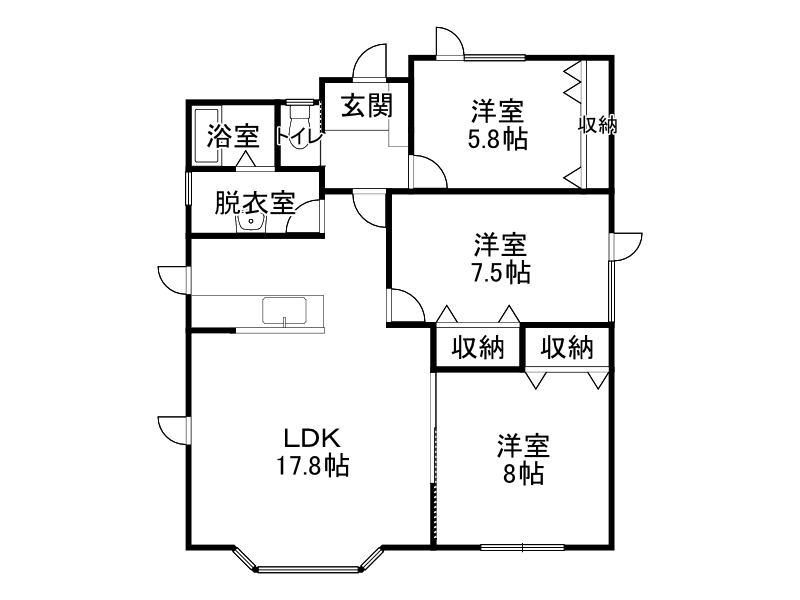 不動産賃貸 間取り