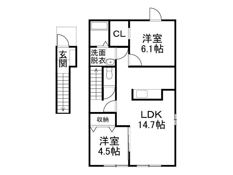 不動産賃貸 間取り