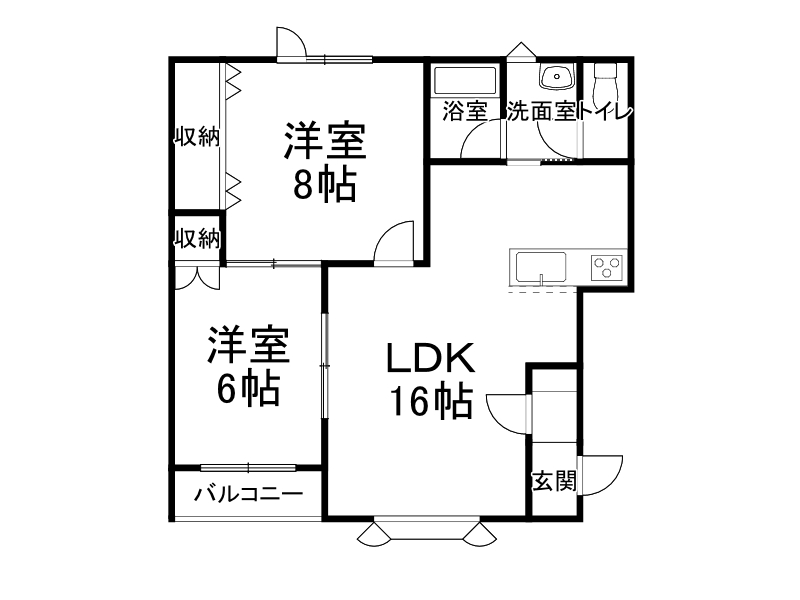 不動産賃貸 間取り