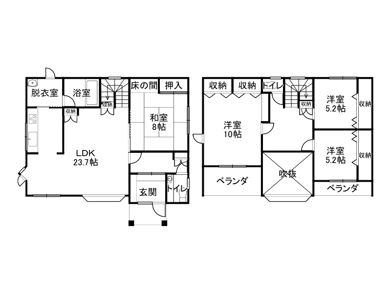 不動産賃貸 間取り