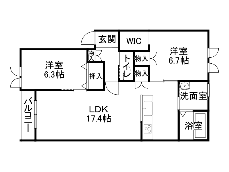 不動産賃貸 間取り