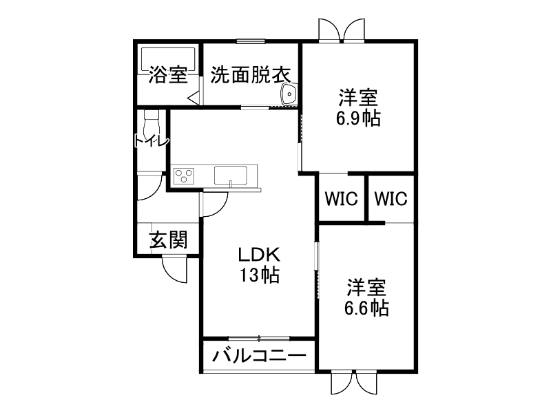 不動産賃貸 間取り
