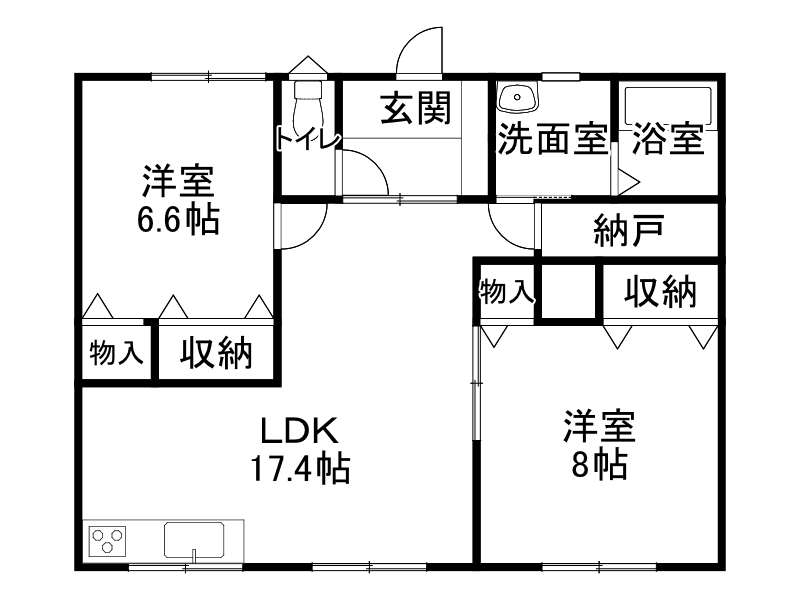 不動産賃貸 間取り