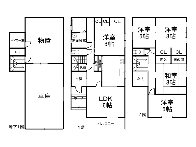 不動産賃貸 間取り