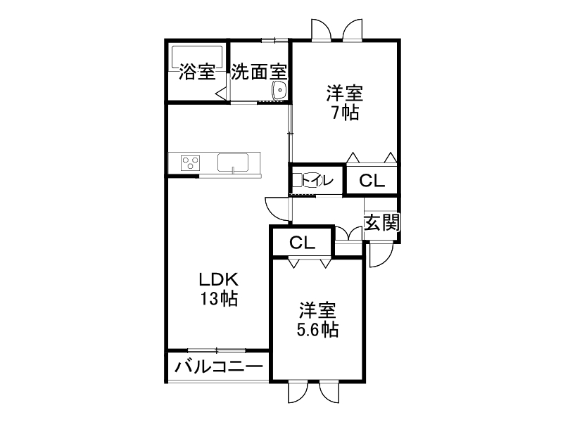不動産賃貸 間取り