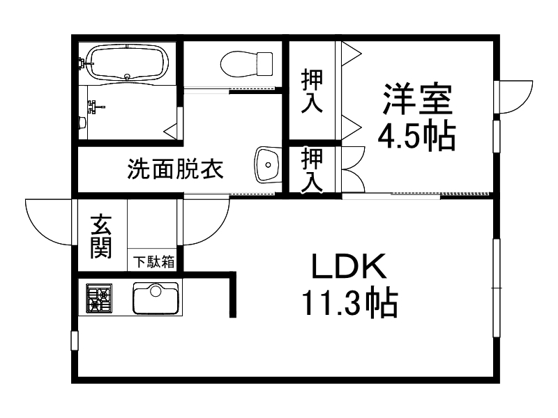 不動産賃貸 間取り
