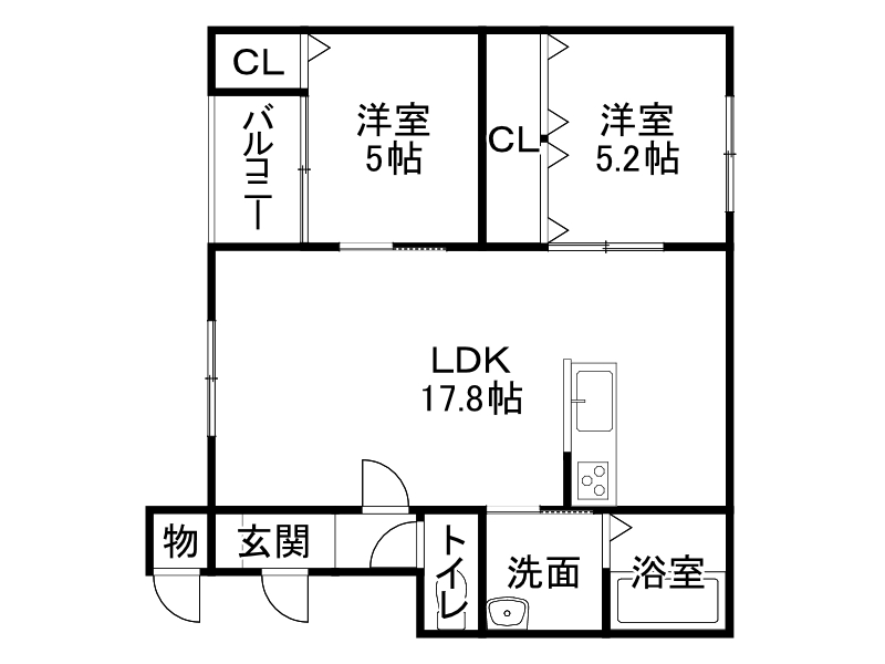 不動産賃貸 間取り