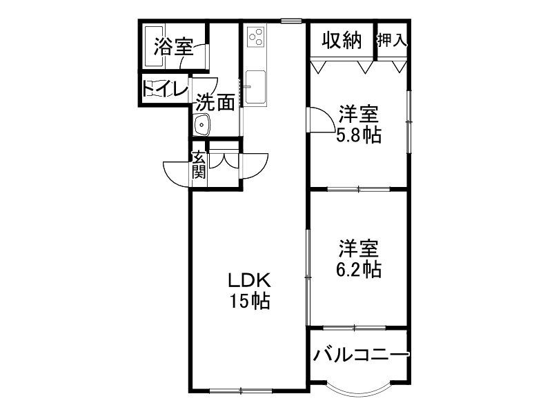 不動産賃貸 間取り