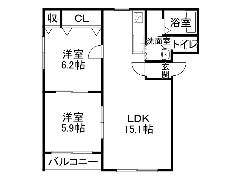 不動産賃貸 間取り