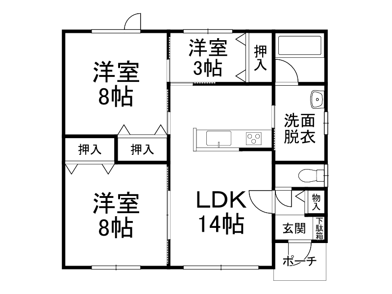 不動産賃貸 間取り