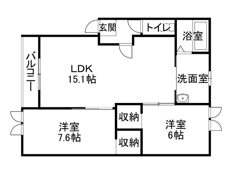 不動産賃貸 間取り