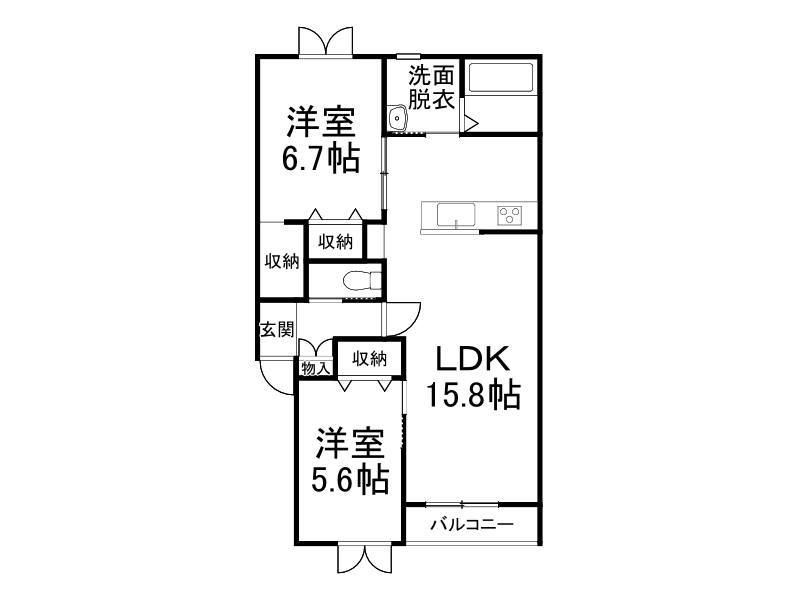 不動産賃貸 間取り