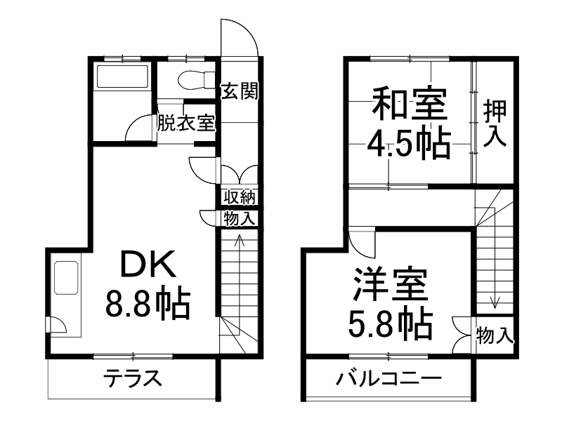 不動産賃貸 間取り