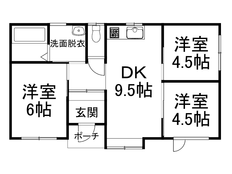 不動産賃貸 間取り