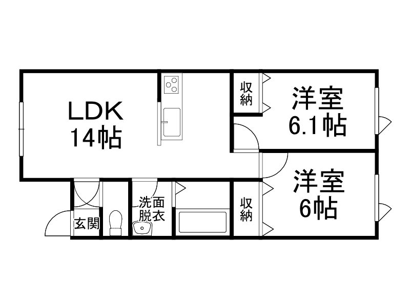 不動産賃貸 間取り