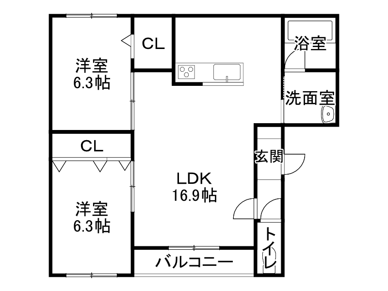 不動産賃貸 間取り