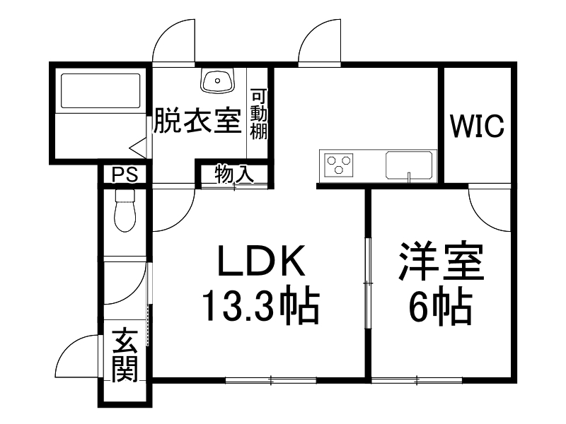 不動産賃貸 間取り