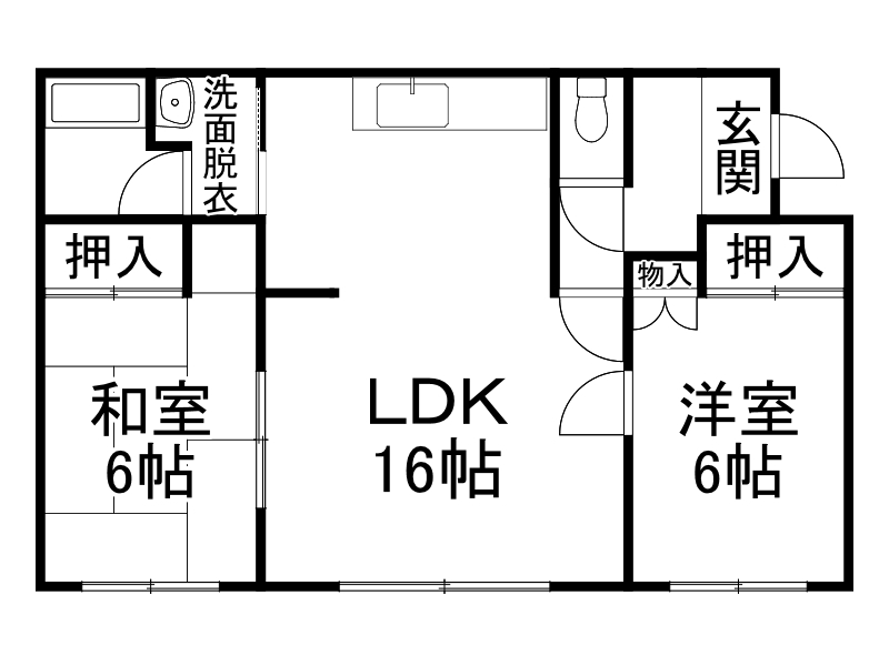 不動産賃貸 間取り