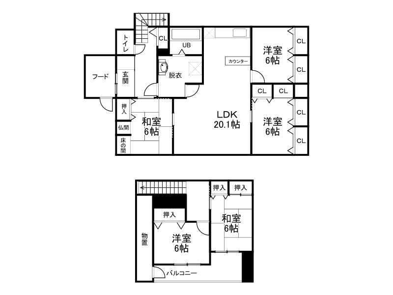 不動産賃貸 間取り