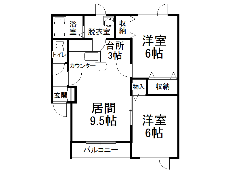 不動産賃貸 間取り