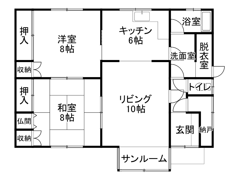 不動産賃貸 間取り