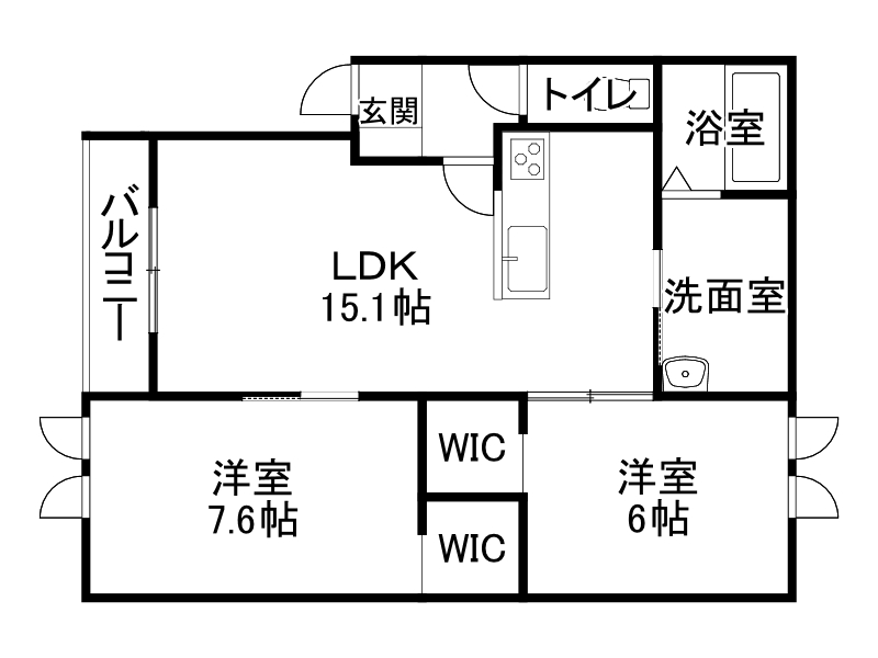 不動産賃貸 間取り