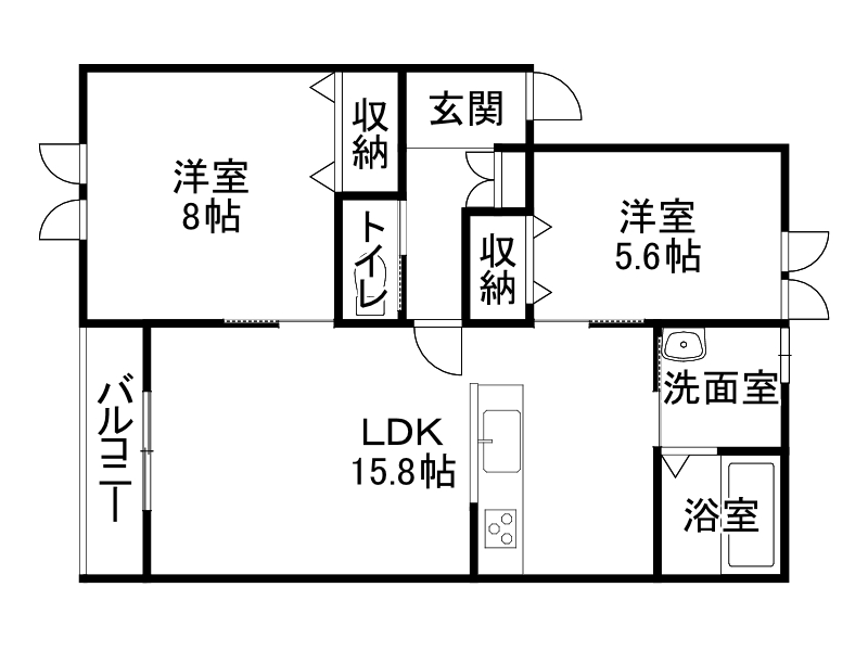 不動産賃貸 間取り