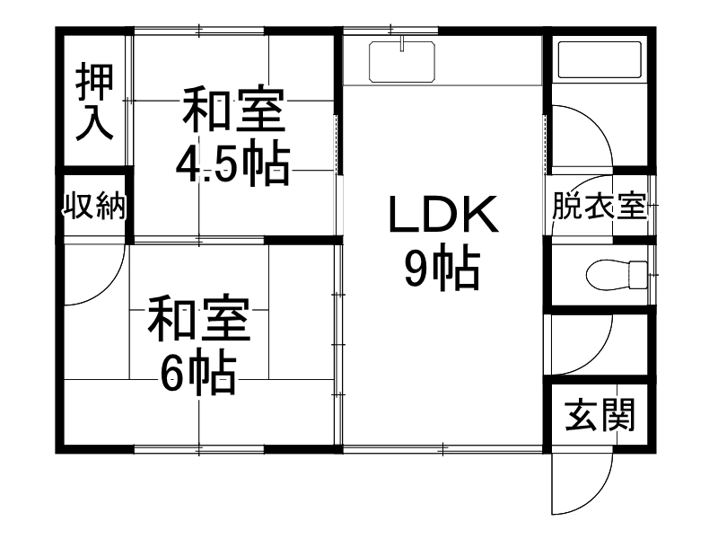 不動産賃貸 間取り