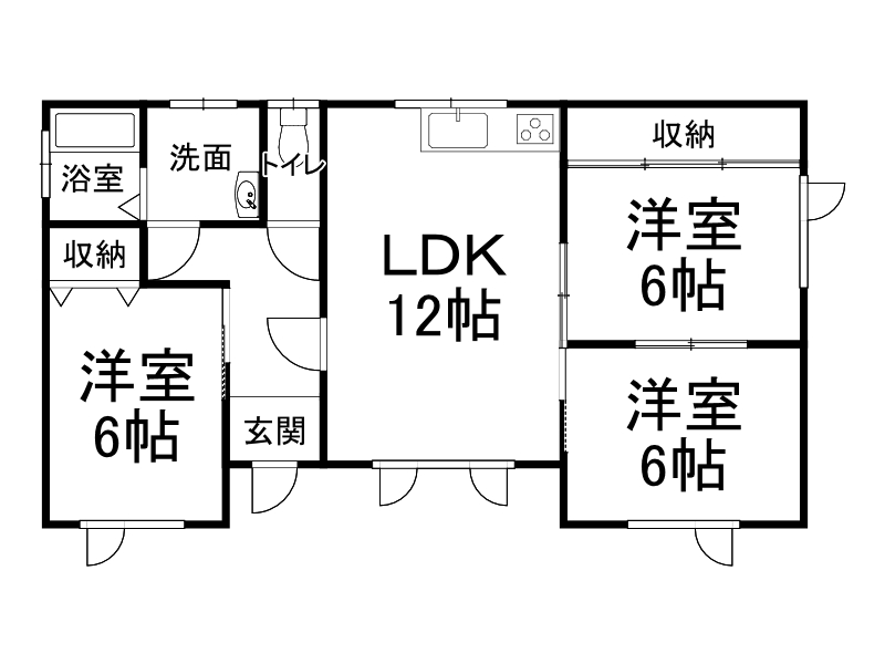 不動産賃貸 間取り