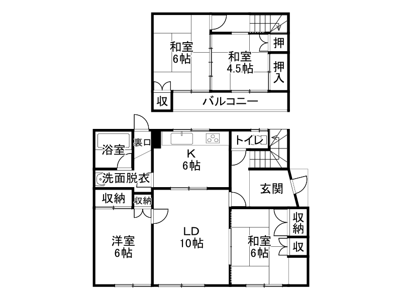 不動産賃貸 間取り