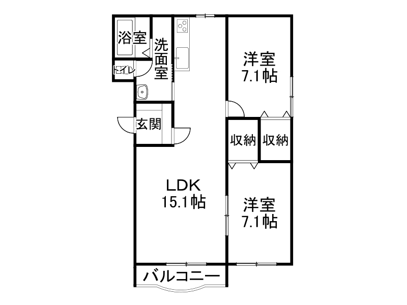 不動産賃貸 間取り