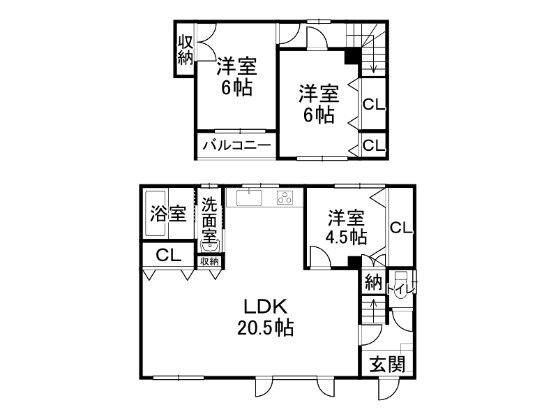 不動産賃貸 間取り