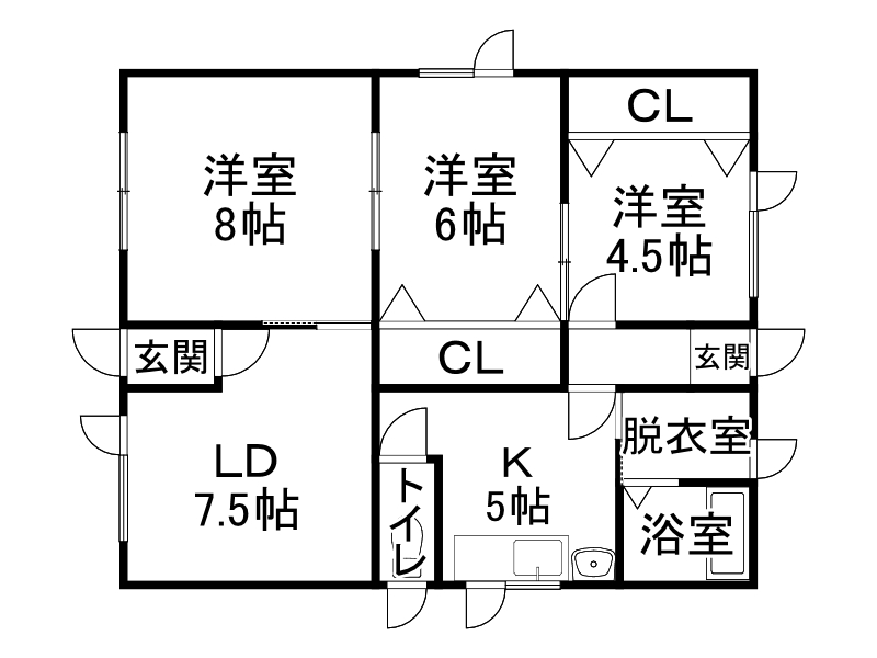 不動産賃貸 間取り