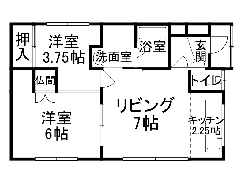 不動産賃貸 間取り