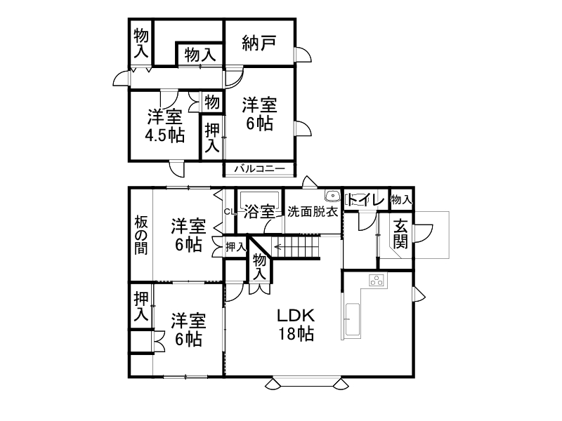 不動産賃貸 間取り