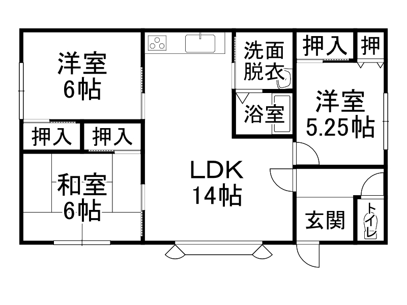 不動産賃貸 間取り