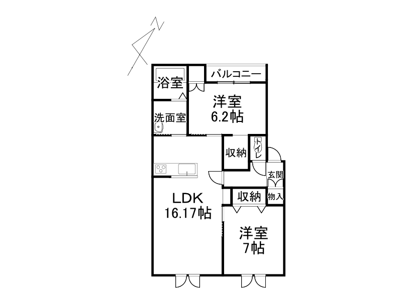 不動産賃貸 間取り