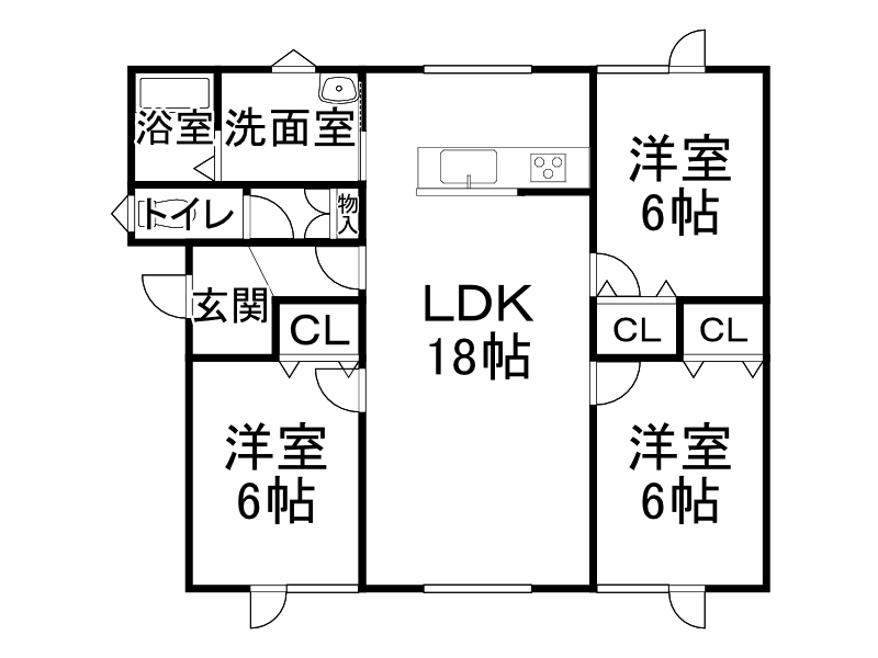 不動産賃貸 間取り