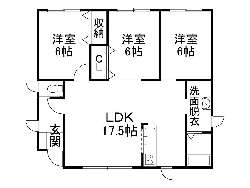 不動産賃貸 間取り