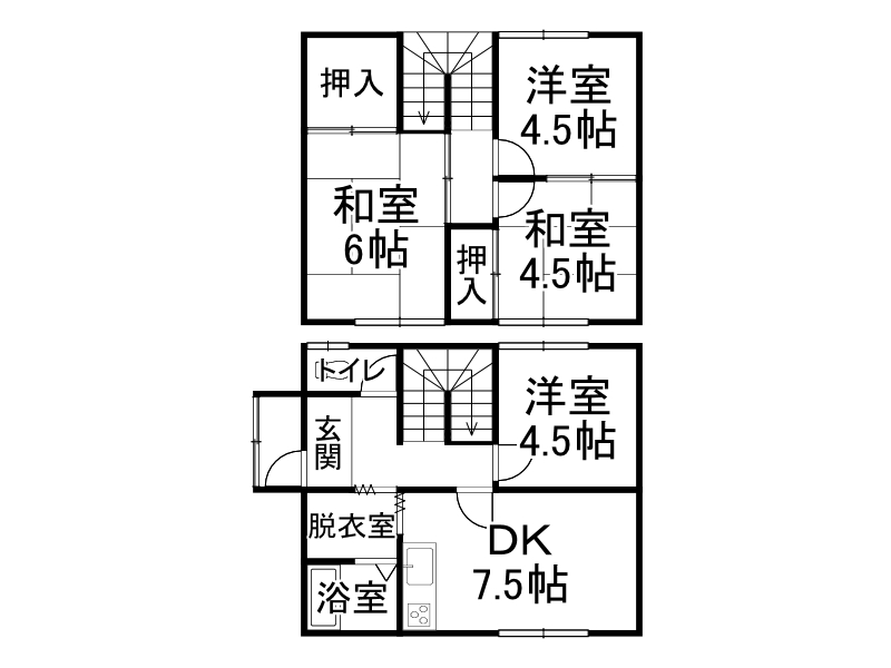 不動産賃貸 間取り
