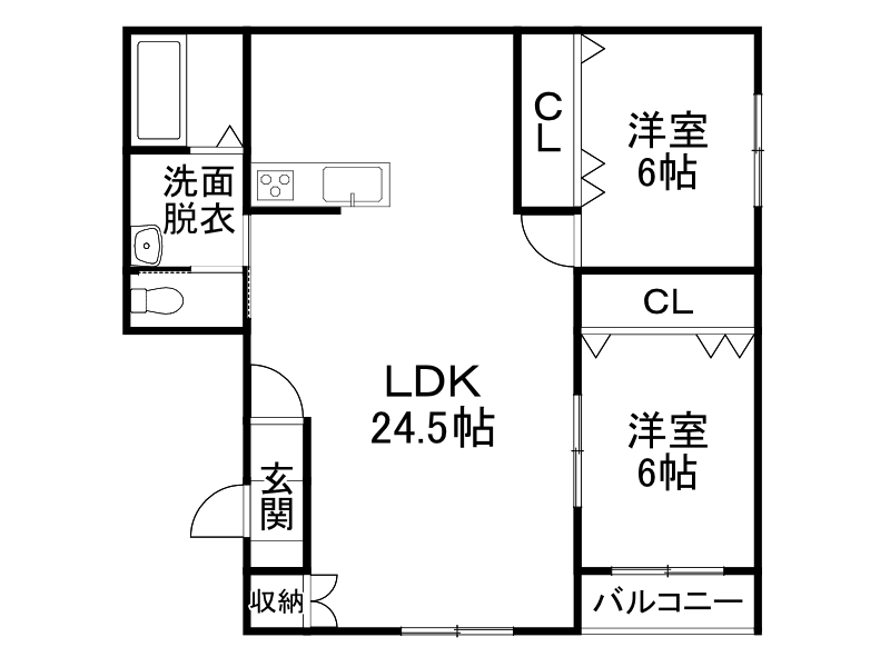 不動産賃貸 間取り