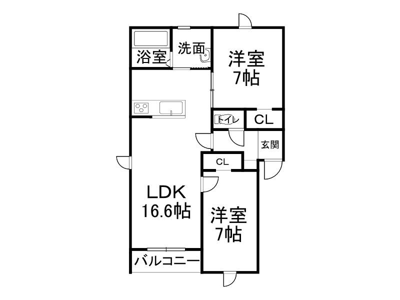 不動産賃貸 間取り