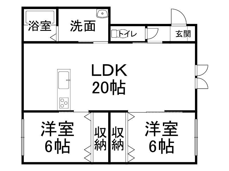 不動産賃貸 間取り