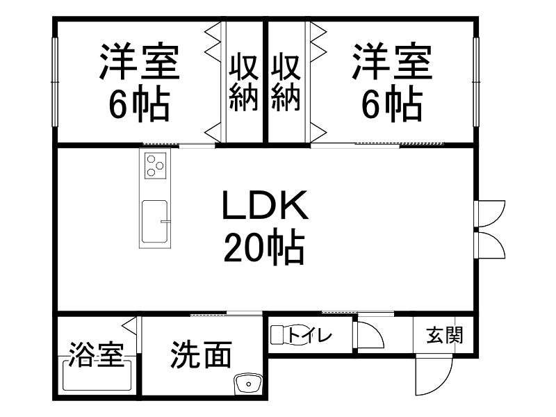 不動産賃貸 間取り