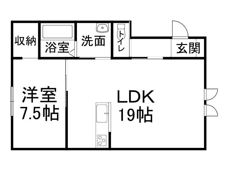 不動産賃貸 間取り