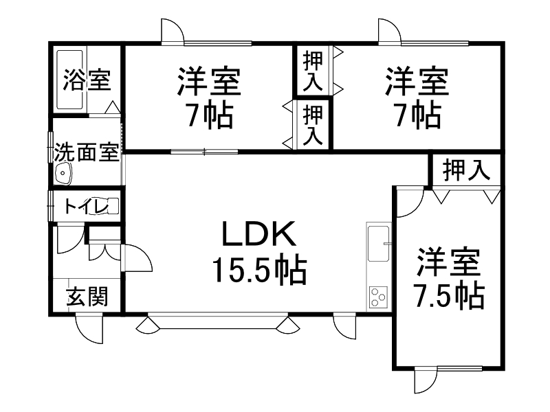 不動産賃貸 間取り