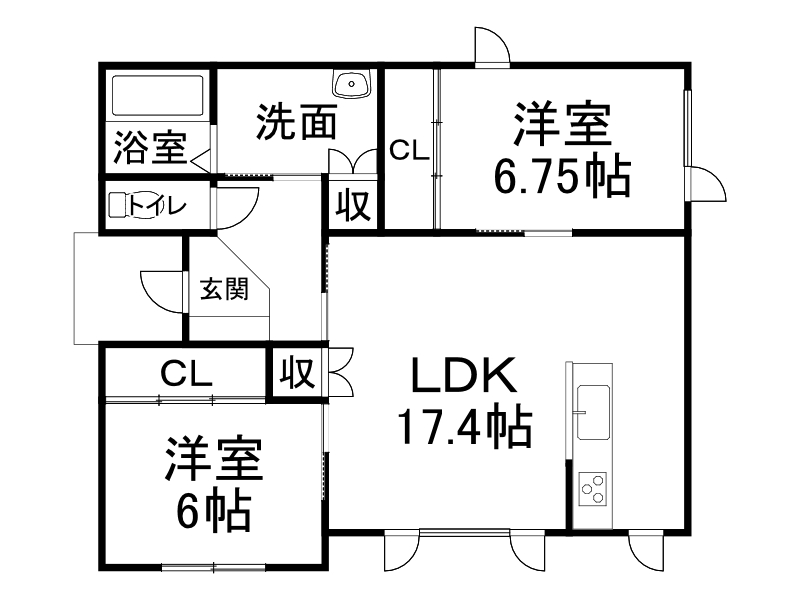 不動産賃貸 間取り